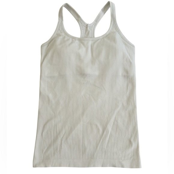 Lululemon Ebb to Street Tank Top - Ivory or Bone SZ 6 - Picture 4 of 5